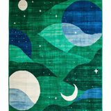 Vibrant Nature Inspired Fantasy(Green)