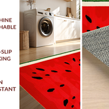 Playful Retro Citrus Motif(Red)