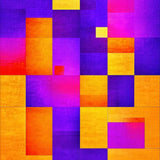 Ultra Soft Area Rug, Non Slip, Stain Resistant, Washable Area Rugs for Living Room, Bedroom, Eye-catching Lively Tiled Arrangement(Purple)