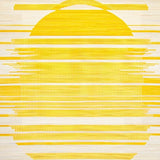 Ultra Soft Area Rug, Non Slip, Stain Resistant, Washable Area Rugs for Living Room, Bedroom, Vibrant Knotted Tassel Accent(Yellow)