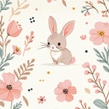 Playful Nature Inspired Spring Design(Ivory)