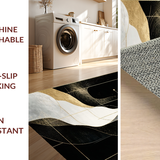 Artistic Swirling Minimalist Design(Black)