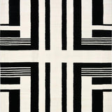 Striking Monochrome Striped Aesthetic(Black)