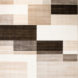 Ultra Soft Area Rug, Non Slip, Stain Resistant, Washable Area Rugs for Living Room, Bedroom, Beige Brown Geometric Non Slip Area Contemporary(Beige)