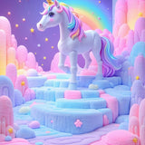 Charming Kawaii Swirl Aesthetic(Purple)