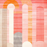 Chic Geometric Pink Palette(Red)