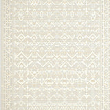 Ivory Beige Diamond Grid Area with Classic Symmetric(Beige)