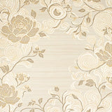 Ultra Soft Area Rug, Non Slip, Stain Resistant, Washable Area Rugs for Living Room, Bedroom, Timeless Beige Botanical Area Serene Bloom Motif Floor Covering(Beige)