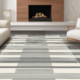 Chic Coastal Striped Aesthetic(Beige)