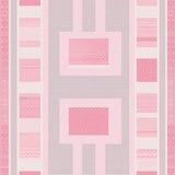 Ultra Soft Area Rug, Non Slip, Stain Resistant, Washable Area Rugs for Living Room, Bedroom, Whimsical Urban Patterned Playmat(Pink)