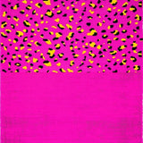 Ultra Soft Area Rug, Non Slip, Stain Resistant, Washable Area Rugs for Living Room, Bedroom, Charming Colorful Jungle Theme(Pink)