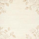 Ultra Soft Area Rug, Non Slip, Stain Resistant, Washable Area Rugs for Living Room, Bedroom, Elegant Floral Petal Non Slip Blossom Unique Flower Shaped Area(Beige)