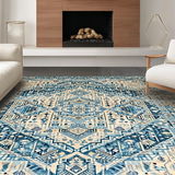 Eclectic Abstract Floral Style(Beige)