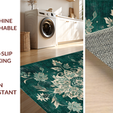 Cozy Dark Green Lattice Style(Green)