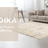 Artful Ogee Shape in Neutral(Beige)