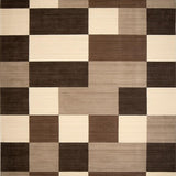 Ultra Soft Area Rug, Non Slip, Stain Resistant, Washable Area Rugs for Living Room, Bedroom, Chic Earthy Checkerboard Aesthetic(Beige)