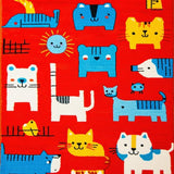 Brightly Colored Learning Focused Art(Red)