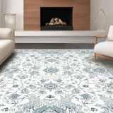Whimsical Grey Trellis(Ivory)