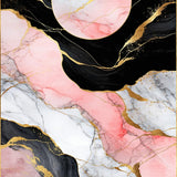 Artistic Gold Veined Fusion(Black)