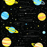 Ultra Soft Area Rug, Non Slip, Stain Resistant, Washable Area Rugs for Living Room, Bedroom, Stellar Whimsical Planetary Theme(Yellow)