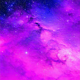 Ultra Soft Area Rug, Non Slip, Stain Resistant, Washable Area Rugs for Living Room, Bedroom, Lively Galactic Nebula Aesthetic(Purple)