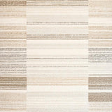 Ultra Soft Area Rug, Non Slip, Stain Resistant, Washable Area Rugs for Living Room, Bedroom, Stylish Area Reflection Collection Contemporary Textured Design(Beige)