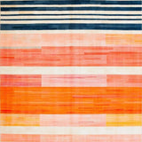 Funky Colorful Striped Aesthetic(Blue)