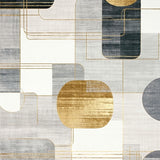 Luxurious Gray and Gold Diamond Layout(Gray)