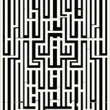 Chic Abstract Tiled Aesthetic Appeal(Black)