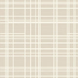 Inspired Area – Contemporary Beige Grid Patterned(Beige)