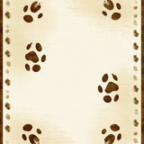 Ultra Soft Area Rug, Non Slip, Stain Resistant, Washable Area Rugs for Living Room, Bedroom, Nature-Inspired Fawn Kitchen Stain-Resistant Runner(Beige)