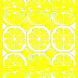 Citrus Zest Collection Lemon Cream Round Area(Yellow)