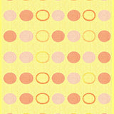 Ultra Soft Area Rug, Non Slip, Stain Resistant, Washable Area Rugs for Living Room, Bedroom, Elegant Contemporary Circular Design(Yellow)
