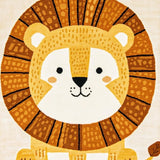 Ultra Soft Area Rug, Non Slip, Stain Resistant, Washable Area Rugs for Living Room, Bedroom, Soft Earthy Toned Safari Style(Brown)