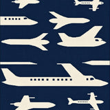 Fun Modern Travel Inspired Design(Blue)