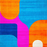 Dynamic Multi Hued Geometric Layout(Blue)