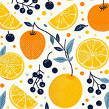 Ultra Soft Area Rug, Non Slip, Stain Resistant, Washable Area Rugs for Living Room, Bedroom, Delightful Fresh Fruit Design Elements(Orange)