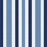 Chic Blue Tiled Geometric Fusion(Blue)