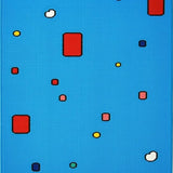 Charming Colorful Cartoon Motifs(Blue)