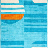 Unique Surfboard Shape Elegance(Blue)