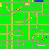 Energetic Road Track Fantasy Illustration(Green)