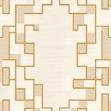 Beige Hued Area Modern Geometric Design(Beige)