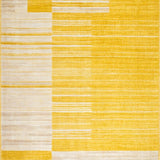 Ultra Soft Area Rug, Non Slip, Stain Resistant, Washable Area Rugs for Living Room, Bedroom, Soft Cozy Earthy Minimalism(Yellow)