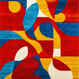 Lively Color Explosion Design(Red)