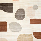 Ultra Soft Area Rug, Non Slip, Stain Resistant, Washable Area Rugs for Living Room, Bedroom, Palomino Beige Spotted Area Modern Abstract Home(Beige)