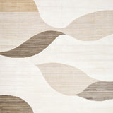 Beige/White Abstract(Beige)