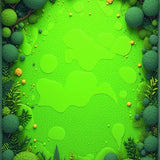 Stylized Artistic Nature Pathway(Green)