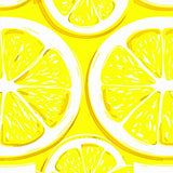 Playful Bright Yellow Motif(Yellow)