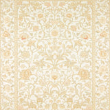Stylish Area with Elegant Floral Motifs and Beige Color Palette(Beige)