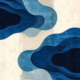 Distinctive Layered Ogee Style(Blue)